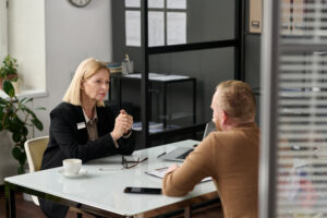 Bucks County immigration attorney assisting a client with employment-based visa applications, ensuring compliance with U.S. immigration laws.